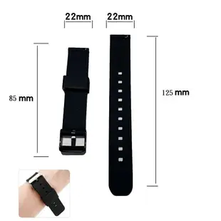 【矽膠錶帶】ASUS VivoWatch SP (HC-A05) 錶帶寬度 22mm 智慧 手錶 腕帶