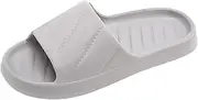 [JEUROT] Slide Sandals for Women Men Non-slip Soft Shower Shoes Lightweight Pillow House Bathroom Slippers Indoor Outdoor Sandal