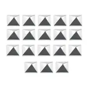 18Pcs Snowboard Stomp Pad Snowboard Grip Stomp Pad Slip Snowboard Step Pad1314