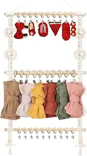 [Generic] Headband Organizer | Wall-Mounted Hair Bows Holder Headband Hanger,Adorable Display Rack Decoration for Classmates, Daughter, Friends