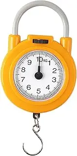 [Ｂｅｓｇａ] Luggage Scale Fishing Scale 10kg Spring Weight Scale Durable Travel Grocery Shopping Spring Balance Hook Scale Hanging Scale