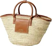 JACQUEMUS(ジャックムス) Jackmus 223BA045-3072 LE PANIER SOLI Women's Light Brow Tote Bag, brown (light brown), Free Size