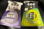 Lot Of 2 BRAINSTEM GOO LAB PUTTY, Glow and UV Reactive Putty. New