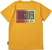 [Quiksilver] Rash Guard, Amphibious, UPF 50+, High Stretch, Quick Drying, Boys, Short Sleeve, SURF T-Shirt