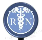 RN Retractable Badge Holder Reel, Registered Nurse Badge Reel, RN Lanyard GG1221