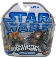 NEW Star Wars Galactic Heroes Jar Jar Binks & Destroyer Droid Action Figures