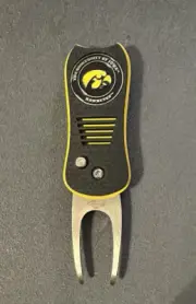 The University of Iowa Hawkeyes, golf Divot Tool with ball marker magnet attach