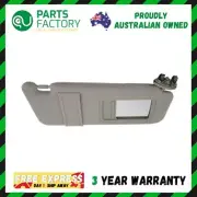 Toyota Camry Sun Visor Suit V40 Models 2007-2011 in Beige W/ Mirror Drivers Side (for: Toyota)