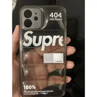 在飛比找蝦皮購物優惠-Iphone12手機殼Supreme透明