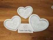 Cute Easter Bunny Face Cookie Cutter with Embosser Stamp - Cute Bunny Nose