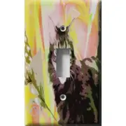 SnazzySwitch Colorful Cat Decorative Light Switch Plate Cover