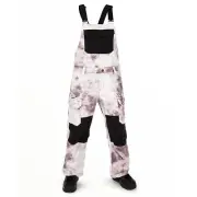 VOLCOM Womens 2023 Snowboard Snow - CRESTON 3D STRETCH BIB OVERALL Pant -Tie-Dye