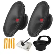 Cerwin-Vega CVP69 150W RMS 6x9" Coaxial Speakers + Accessories
