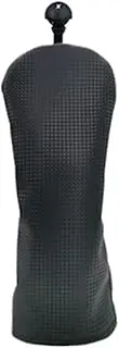 QSTDGVPW Golfing Club Head Cover Golfing Headcover Anti Scratch Outdoor Supplies Protector Black