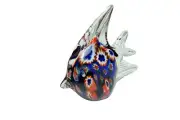 M Design Art Glass Millefiori Fish Sculpture PW-1051 [Kitchen]