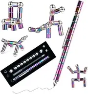 Toys Pen Magnetic Metal Pen Multifunctional Creative Writing Magnet Ballpoint Pen Decompression Magnetic Metal Pen