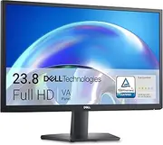 Dell SE2425H Monitor - 24 Inch FHD 1920 x 1080 Pixels 75Hz VA Panel 5ms Comfortview Plus 1x HDMI, 1x VGA 3-Year Warranty Black