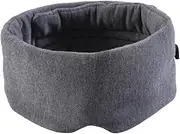 GANAZONO Breathable Cotton Sleeping Eye Mask Full Coverage Blindfold for Travel Home Use Lightweight Compact Blocks Out Light for Restful Sleep