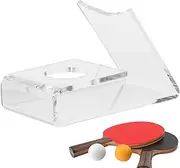 Tennis Racket Mount | Paddle Display Stand | Non-Slip Table Tennis Racket Holder for Workplace, Collection, Commercial, Home