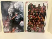Game Of Thrones metal posters jon snow white walker art Awesome GOT new