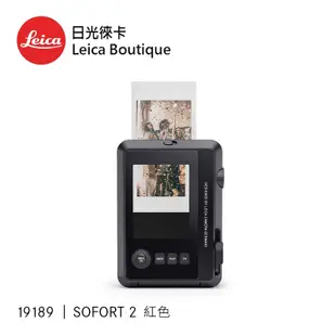 Leica 19189 SOFORT 2 拍立得相機 紅色 全新公司貨【日光徠卡】