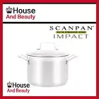 NEW Scanpan Impact 18/10 S/Steel Universal Stockpot with Lid 20cm - 4.7L 22039