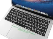 Keyboard Silicone Cover Skin Compatible MacBook Air 13" Hebrew/English Language