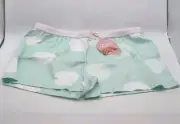 Peter Alexander Womens Sleep Shorts PJ Green Polka Dot Brand New Tags Size M