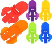 LABRIMP Stylish Fun Can Cover Tab Remover 12pcs Soda Can Openers Beer Bottle Opener Decapper Leakproof for Pull Off Tab Open Drinks Can