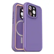 OtterBox Fre MagSafe Case for Apple iPhone 15 Pro - 6.1" - Rule of Plum Purple