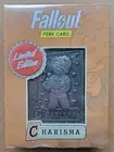 Fallout - Perk Card Replica (Charisma) by FANATTIK (Brand New)
