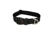 Rogz Black XX-Large 40mm Wide x 50cm to 80cm Classic Utility Collar for Dogs & Puppies
