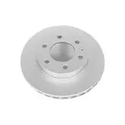 Disc Brake Rotor-Front Genuine Geomet Coated Rotor Power Stop EBR871EVC
