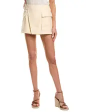 A.L.C. Conan Linen-Blend Skirt