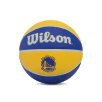 在飛比找momo購物網優惠-【WILLSON】籃球 NBA 金州勇士 隊徽球 橡膠 室外