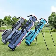 Men and Women's Lightweight Portable Golf Stand Bag with Rack and Bracket, Golf Gun Bags, for Sports Clubs Organization