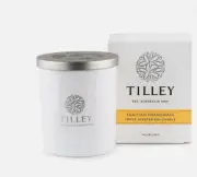 TILLEY TAHITIAN FRANGIPANI TRIPLE SCENTED SOY CANDLE 240g AUTHENTIC NEW