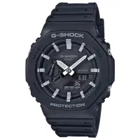 在飛比找momo購物網優惠-【CASIO 卡西歐】G-SHOCK 農家橡樹八角雙顯錶-黑