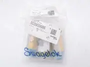 3 Pack Swagelok 1/2" MNPT Brass Instrumentation Quick Connect Bodies B-QC8-B-8PM