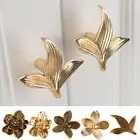 Drawer Knob Drawer Hardware Replacement Flower Leaf Handle for Dresser Drawer
