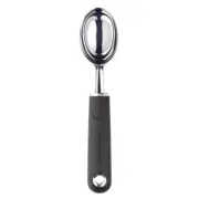 Soft Grip Stainless Steel Portable Ice Cream Scoop Home Kitchen BLK MasterCraft