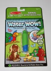 Melissa & Doug On the Go Water Wow! Reusable Water-Reveal Activity Pad - Animals