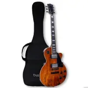 TARIO Electric Guitar Spalted Maple Top with Okoume Body Maple Neck