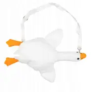Goose Bag Backpack Plush Duck Mascot Adjustable Strap Pocket