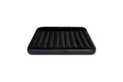 Intex Dura-Beam Classic Inflatable King Airbed Mattress w Pillow Rest Black