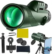 Star Scope Monocular | Waterproof Monocular Telescope with Tripod,Portable Accessories for Mountain Climbing Camping Outdoor Adventure