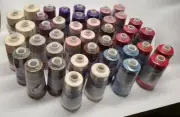 Serger Thread Lot 42 spools factory sealed Sewing Machine Sure Lock