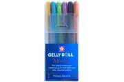 Sakura Gelly Roll Gel Pens Set - Metallic Primary - 6 pens!