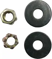 2 for Kandi Rear Axle Nut & Gasket for 150cc 250cc for GO Kart for Dune for Buggy for SUNL for TAOTAO Motorcycle Accessories