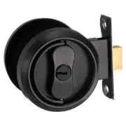 Stainless Steel Deadbolt Lock, Single Cylinder Dead Bolt Locks, Black